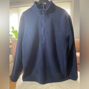 Vineyard Vines Men's Deep Blue Zip-Up Sweater